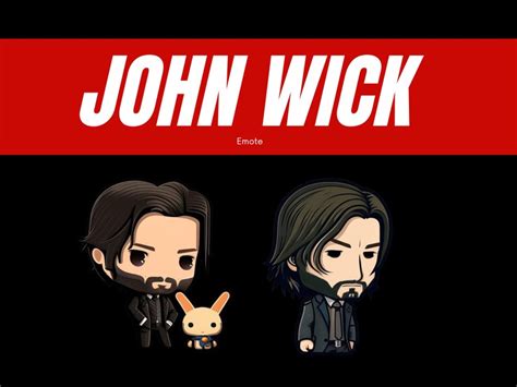 John Wick Emotes Twitch Discord Channel Point Streamer - Etsy Australia