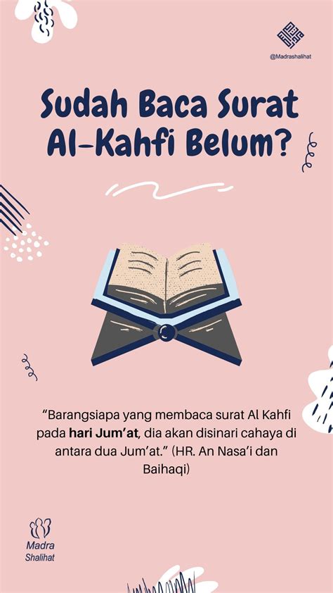 Gambar Ajakan Baca Surat Al Kahfi 53 Koleksi Gambar