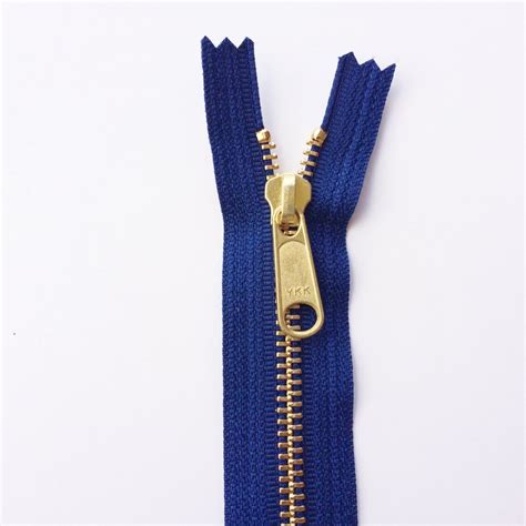 Metal Zippers Brass Teeth Heavy Duty Ykk Purse Zippers With A Etsy