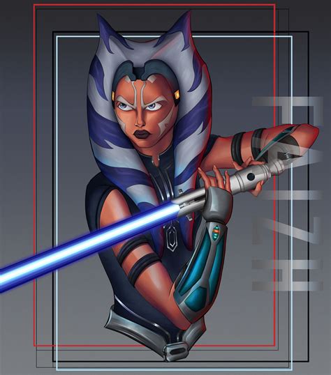 Ahsoka Fanart by FaizhArt on DeviantArt