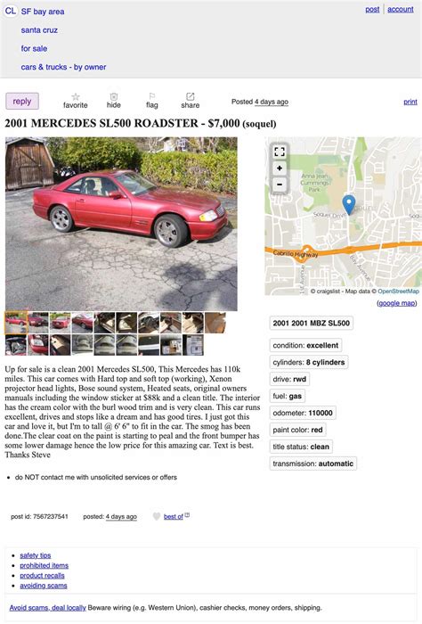 At $7,000, Would Buying This 2001 Mercedes SL500 Prove A Tall Order?