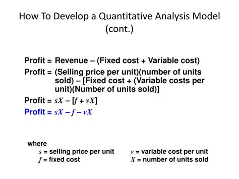 Ppt Quantitative Analysis For Business Powerpoint Presentation Free Download Id6348765