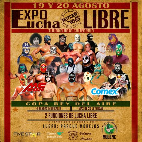 Expo Lucha Libre En Tijuana Tijuana Eventos Lucha Libre