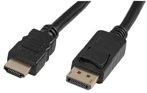 DisplayPort to HDMI Cable, 0.5m Black - Pro Signal | CPC