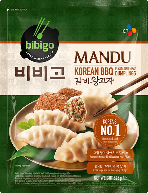 Korean Bbq Flavoured Meat Dumplings Bibigo