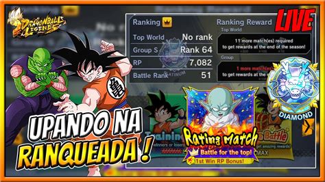 Hoje Tem Que Vir Rumo A Primeira Vez Pegando Rank Dragon Ball