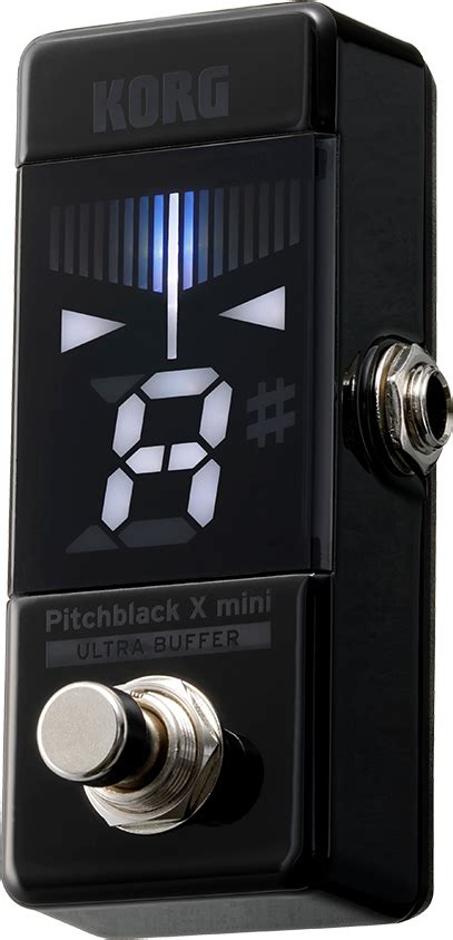 Korg Pitchblack X Mini Chromatic Pedal Tuner Pedal Tuner