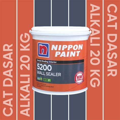 Jual Cat Dasar Alkali 5200 Wall Sealer Nippon Paint Interior 20 Kg