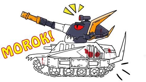 Cara Menggambar Tank Morok Homeanimations Tank Tank Drawing Easy