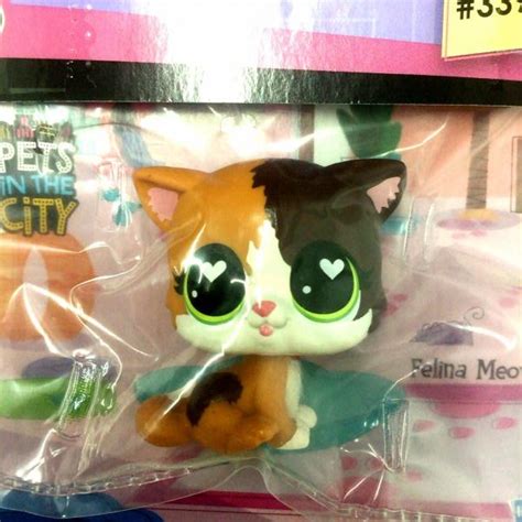 Hasbro Littlest Pet Shop Felina Meow #339 Special Edition LPS Cat ...