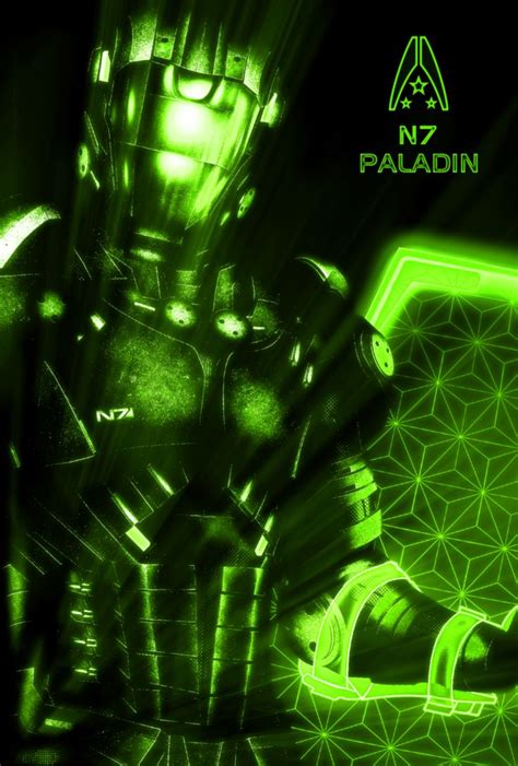 N7 Paladin Neon Paladin Mass Effect Deviantart