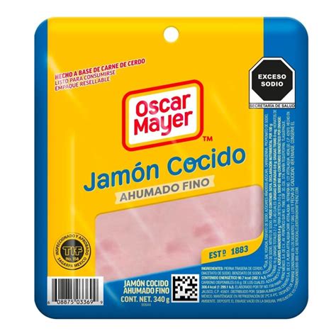 Jam N Cocido Oscar Mayer Ahumado Fino G Walmart