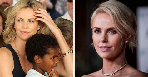 charlize theron    drop career    adopted kids