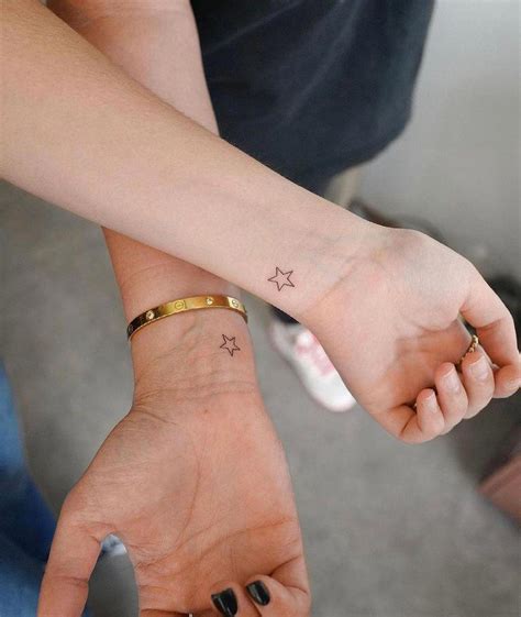 Tatuajes Minimalistas Para Amigas Inseparables Originales Y Con