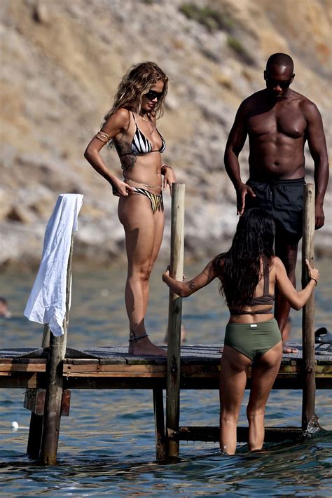 Rita Ora Thong Bikini Sexy Booty Ibiza Paparazzi Hot Celebs Home