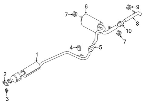 Exhaust Components 2022 Ford Transit Connect