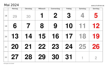 Monatskalender Mai Monats Terminkalender Kostenlos Ausdrucken Pdf