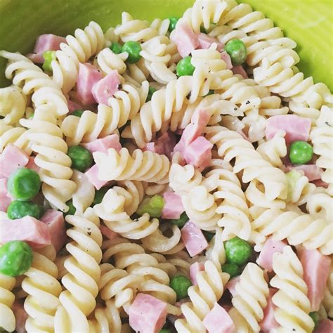 Gluten Free Ham And Pea Pasta Salad