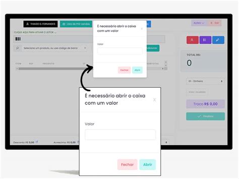 Sistema PDV Para Lojas WinPro Controle De Caixa