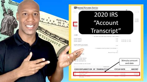 How To Check Your Irs Tax Transcript Youtube