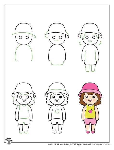 Kawaii Drawing for Kids Tutorials | Woo! Jr. Kids Activities