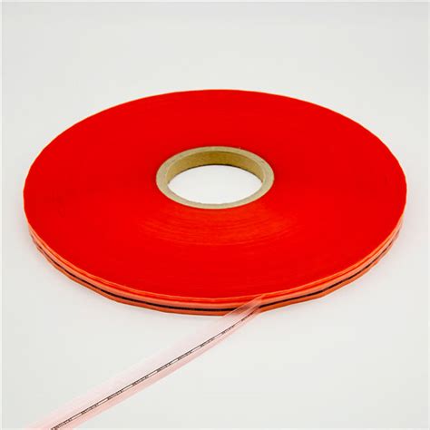 Red Film Antistatic Resealable Bag Sealing Tape Suzhou Qichang