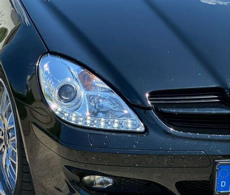 LED Tagfahrlicht Design Scheinwerfer für Mercedes Benz SLK R171 04 11