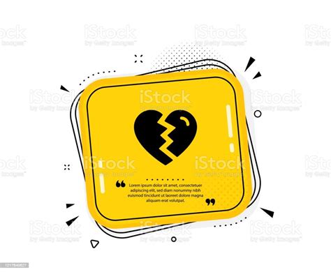 Break Up Love Icon Divorce Sign Vector Stock Illustration Download Image Now Bubble Cut Out