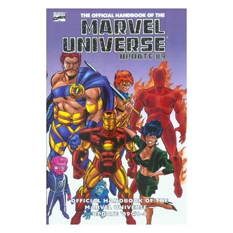 ESSENTIAL OFFICIAL HANDBOOK OF THE MARVEL UNIVERSE UPDATE 89 VOL 1