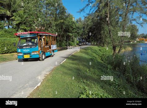 A Shuttle Bus For Guests Of Laguna Phuket Resort In Bang Tao Phuket