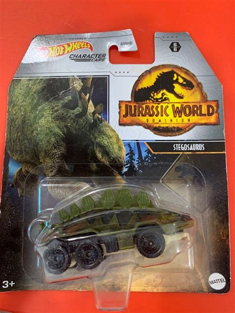 Stegosaurus Hot Wheels Character Cars Jurassic World Hobbies Toys Toys Games On Carousell