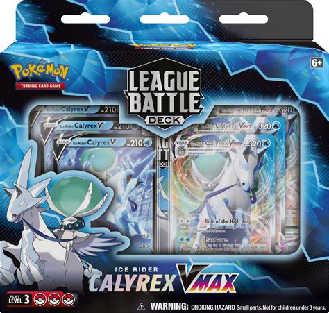 Pokemon Trading Card Game Calyrex Vmax League Battle Deck Assortment