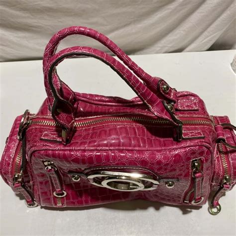 Guess Womens Handbag Pink S