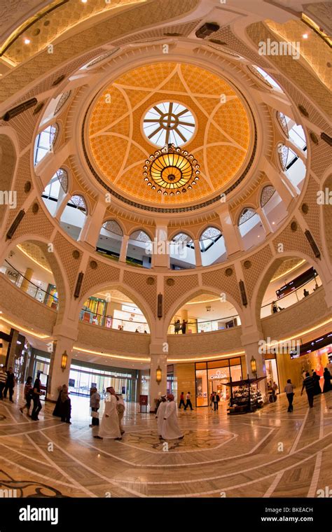 Arabian Dome In Dubai Mall Next To Burj Khalifa Biggest Shopping Mall