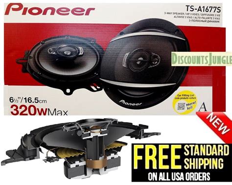 Pioneer Ts A S Ts A F Watt Way Coxial Car Audio