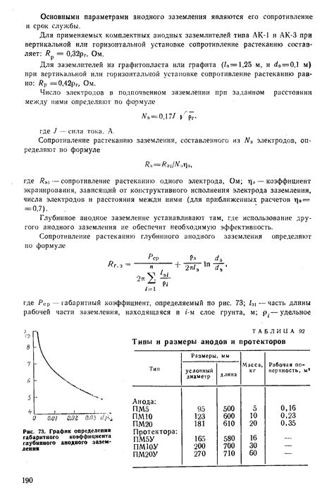 Глубинные анодные заземления - Энциклопедия по машиностроению XXL