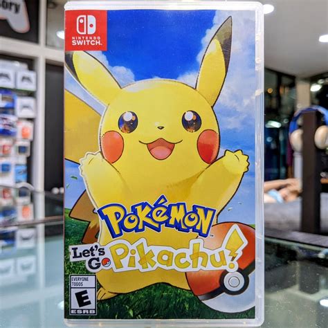 ภาษาอังกฤษ มือ2 Nsw Pokemon Lets Go Pikachu เกม Nintendo Switch มือสอง เล่น2คนได้