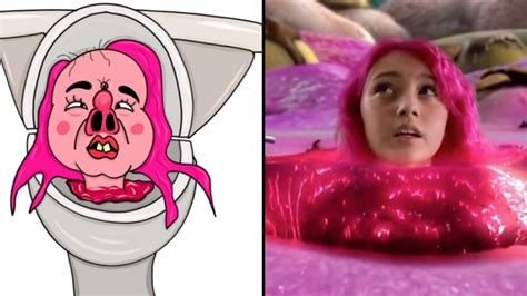 Lava Girl Turned To Skibidi Toilet The Adventures Of Sharkboy And