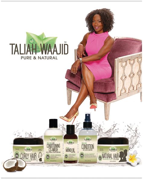 Taliah Waajid Trailblazer Of Natural Hair Care Products For Textured Hair Launches Her Purest