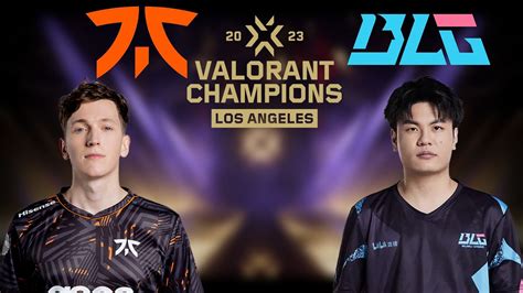 Fnatic Vs Bilibili Gaming Valorant Champions 2023 Group Stage