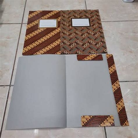 Stofmap Folio Batik Corak Batik