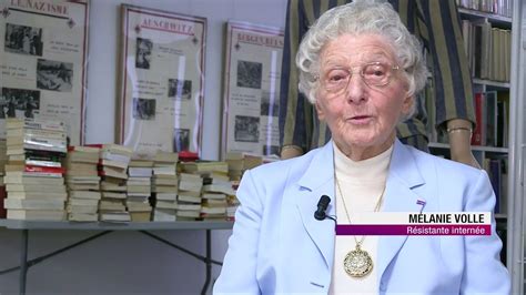 PORTRAIT DE FEMME Mélanie Volle 97 ans résistante internée pendant