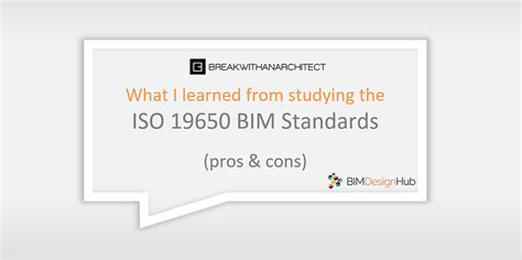 What I Learned From Studying The Iso Bim Standards Pros Cons