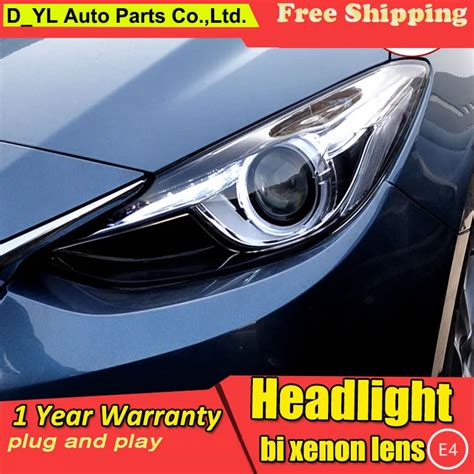 D YL Car Styling For Mazda3 Axela Headlights 2014 2016 Axela LED