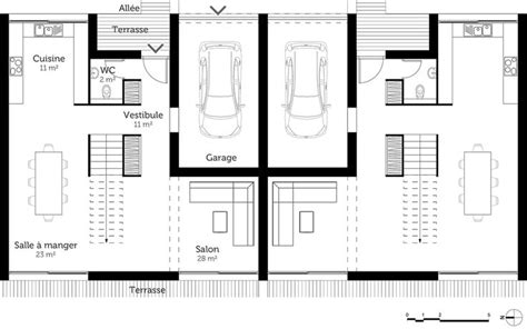 Plan Maison Jumel E Ooreka En Maison Jumel E Plan De Maison