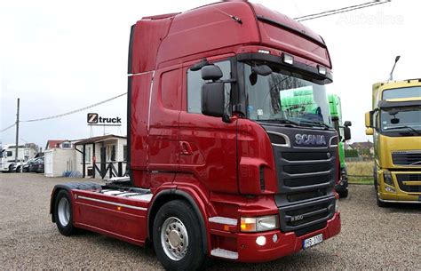 Scania R Euro Topline Retarder Truck Tractor For Sale Latvia