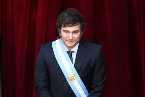 Javier Milei Jura Como Presidente De Argentina La Tercera