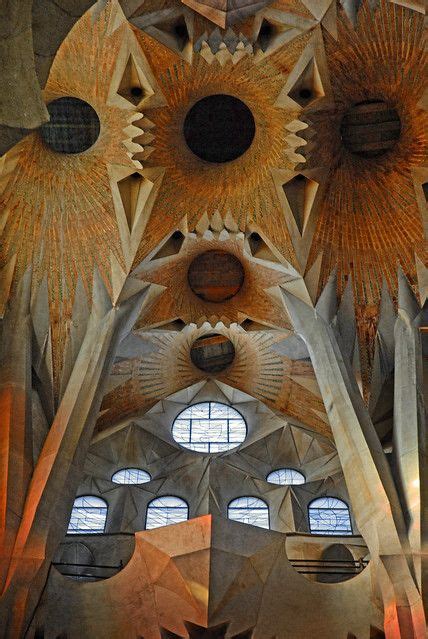 Spain Barcelona Sagrada Familia Vaulting Detail V Artofit