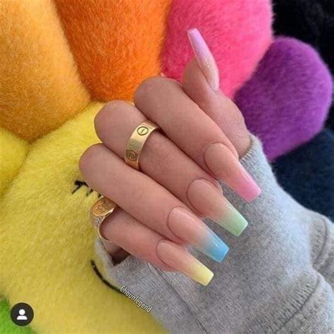 Los 5 Mejores Ideas De UÑas Multicolor 💅 【lo Mejor De 2024