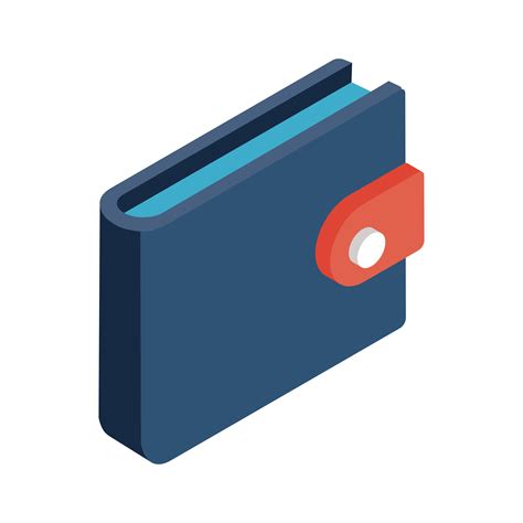 Wallet Isometric Style Icon Vector Design 2456654 Vector Art At Vecteezy